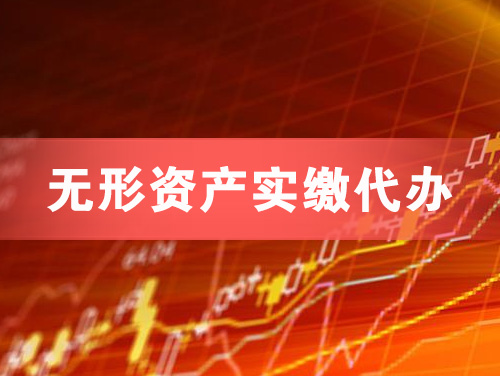 承德无形资产实缴资本代办